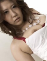 Ai Yuumi Asian with fishnet stockings has slit licked and rubbed